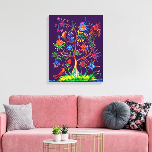 A tree of life leinwanddruck (Insitu (Wohnzimmer))