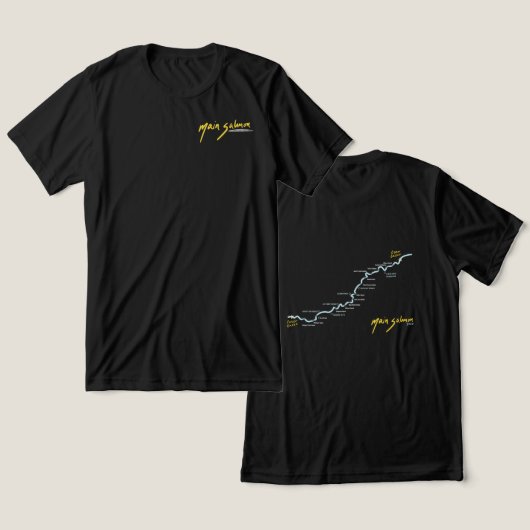 A Tri-Blend SHIRT (Design vorne & hinten)