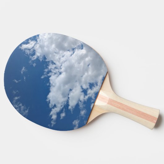A triangle of clouds tischtennis schläger (Seitenansicht)