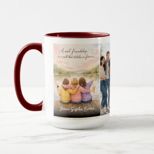 A True Friendship | Friendship Day | Inspirational Tasse (Links)
