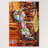 A True Old Fashioned Carousel Horse 1014 Münzen Puzzle (Vertikal)