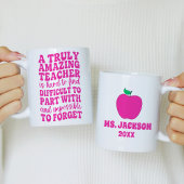 A Truly Amazing Teacher is Hard to Find Apple Kaffeetasse
