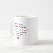 A Truly Great Cardiac Nurse – Hard to Forget Kaffeetasse (Vorderseite Links)