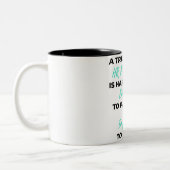 A Truly Great HR Professional Is Hard To Find 2 Zweifarbige Tasse (Links)