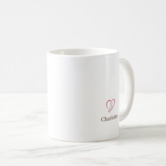 A Truly Great Podiatrist – Personalized Name Kaffeetasse (VorderseiteRechts)