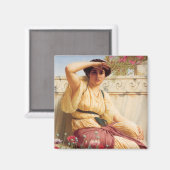 A Tryst - John William Godward Magnet (Vorderseite/Rückseite)