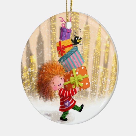 A Tumble of Gifts and Giggles Keramik Ornament (Links)