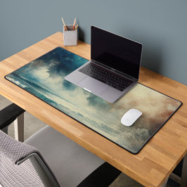 A Turbulent Ocean Scene Old Photograph Schreibtischunterlage