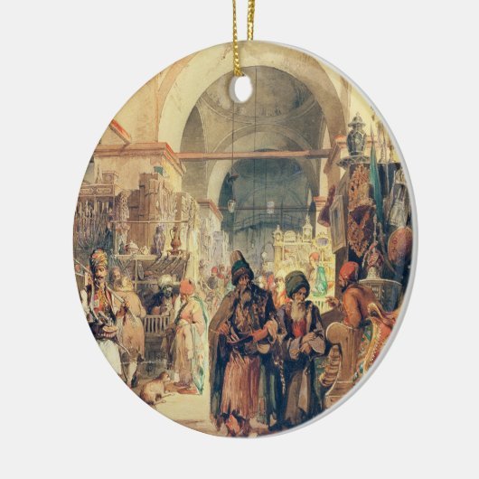 A Turkish Bazaar, 1854 (pencil & w/c on paper) Keramik Ornament (Links)