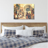 A Turkish Bazaar, 1854 (pencil & w/c on paper) Leinwanddruck (Insitu (Schlafzimmer))