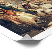 A Turkish Bazaar, 1854 (pencil & w/c on paper) Poster (Ecke)