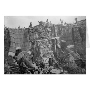 A Two Gun Battery während des Krimkriegs, c.1855