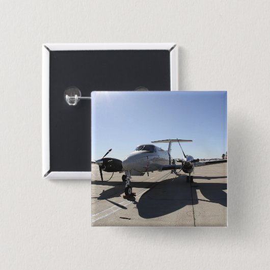 A UC-12F King Air Button (Vorne & Hinten)