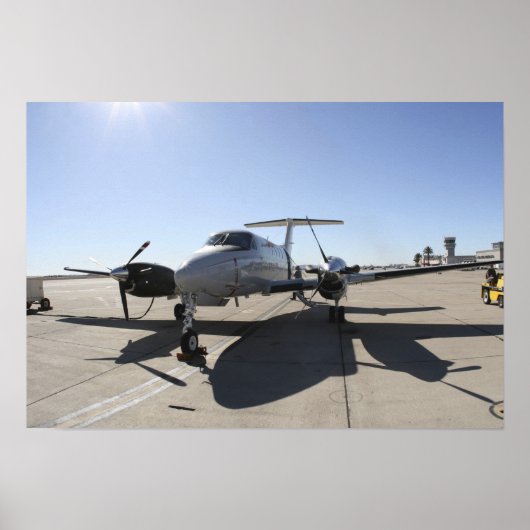 A UC-12F King Air Poster (Vorne)