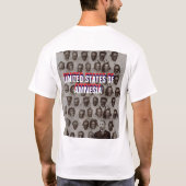 A UNITED STAATEN of AMNESIA Men's Basic T - Shirt (Rückseite)