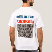 A UNITED STAATEN of AMNESIA Men's Basic T - Shirt (Rückseite)