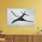 A US Air Force B-1B Lancer auf einer Kampfpatrouil Leinwanddruck (Insitu (Wohnzimmer))