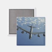 A US Air Force B-52 Stratofestress Magnet (Vorderseite/Rückseite)