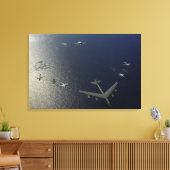 A US Air Force B-52 Stratofortress Flugzeug 2 Leinwanddruck (Insitu (Wohnzimmer))