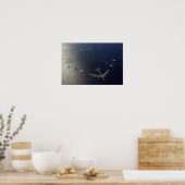 A US Air Force B-52 Stratofortress Flugzeug Poster (Küche)