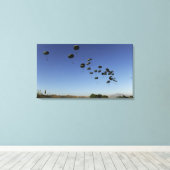 A US Air Force C-17 Globemaster III 2 Leinwanddruck (Insitu (Holzboden))