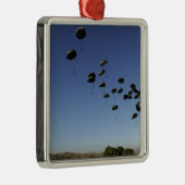 A US Air Force C-17 Globemaster III 2 Silbernes Ornament (Rechts)