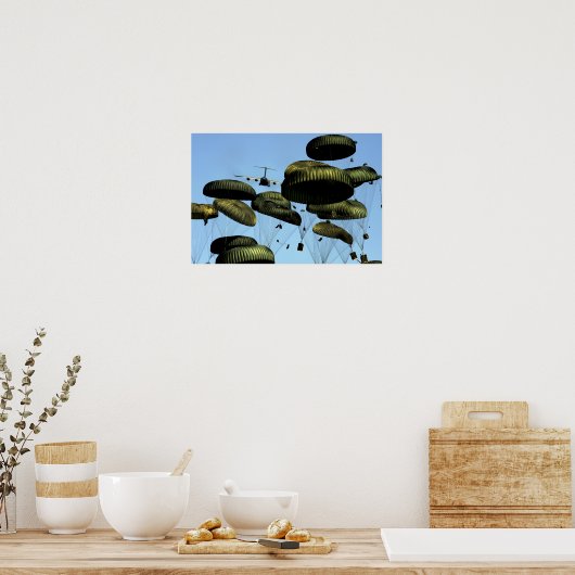 A US Air Force C-17 Globemaster III Poster (Küche)