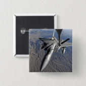 A US Air Force F-15 Eagle Button (Vorne & Hinten)