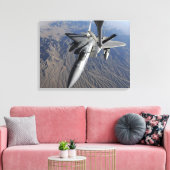 A US Air Force F-15 Eagle Leinwanddruck (Insitu (Wohnzimmer))