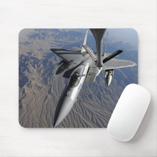 A US Air Force F-15 Eagle Mousepad (Mit Mouse)