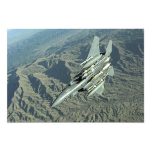 A US Air Force F-15E Strike Eagle Fotodruck