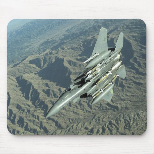 A US Air Force F-15E Strike Eagle Mousepad (Vorne)