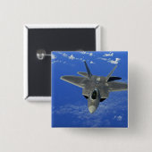 A US Air Force F-22 Raptor in der Nähe von Guam Button (Vorne & Hinten)