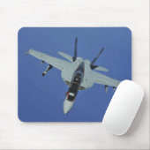 A US Navy F/A-18F Super Hornet im Flug Mousepad (Mit Mouse)