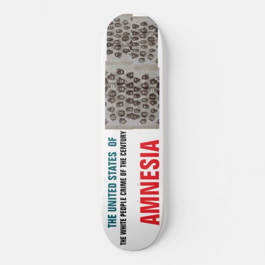 A. USAMNESIA8 1/4" Skateboard Deck (Vorderseite)