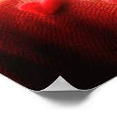 A Valentine's Day Bedroom Decorated With Love on a Poster (Ecke)