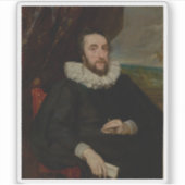 A. van Dyck - Thomas Howard, 2. Earl of Arundel Aufkleber (Vorderseite)