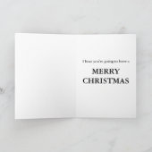 A Van Gogh Christmas Feiertagskarte (Innenseite)