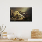 A Vanitas Still Life, 1645 Poster (Küche)