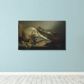 A Vanitas Still Life Leinwanddruck (Insitu (Holzboden))