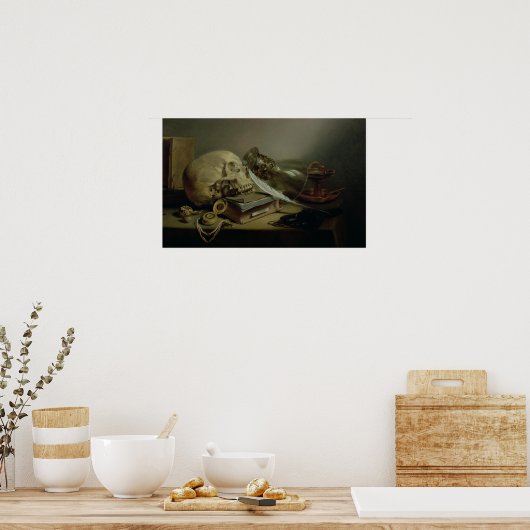 A Vanitas Still Life Poster (Küche)