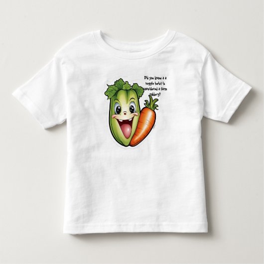 A Veggie Kleinkind T-shirt (Vorderseite)