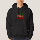 A Very Groovy Christmas Merry Christmas Lights Xma Hoodie (Vorderseite)