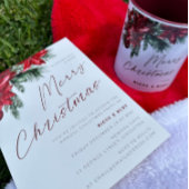 A Very Merry Christmas Classic Party Einladung