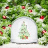 A Very Merry Christmas Tree and Gifts Schneekugeln (Weihnachten)