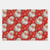A Very Retro Merry & Bright Christmas Geschenkpapier Set (Vorderseite 2)