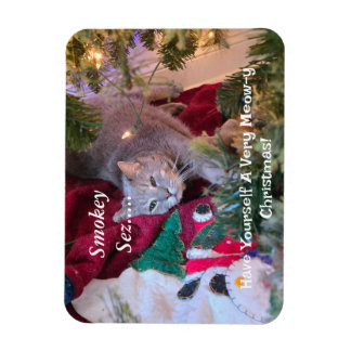 A VERY SMOKEY CHRISTMAS MAGNET