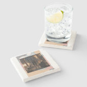 A Very Strange Time Coasters Steinuntersetzer (Seitenansicht)