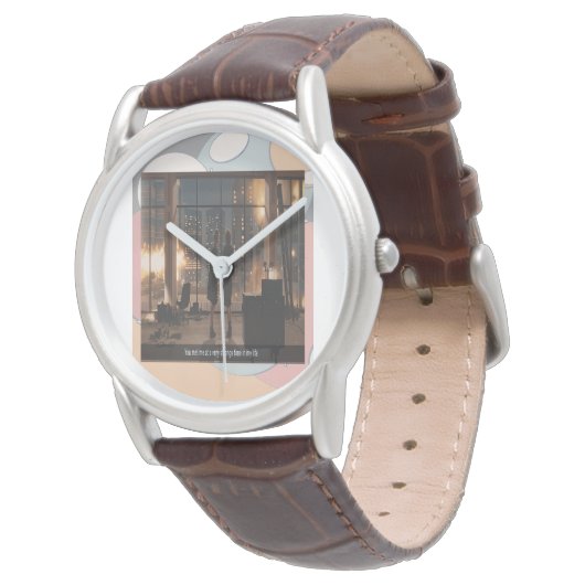 A Very Strange Time in my Life Watch Armbanduhr (Schrägansicht)