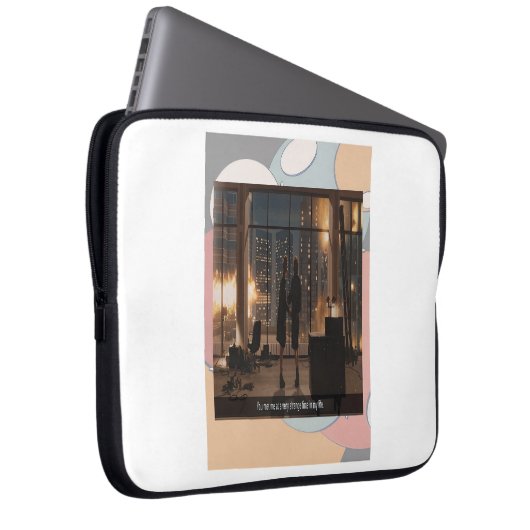 A Very Strange Time Laptop Sleeve (Vorne Rechts)